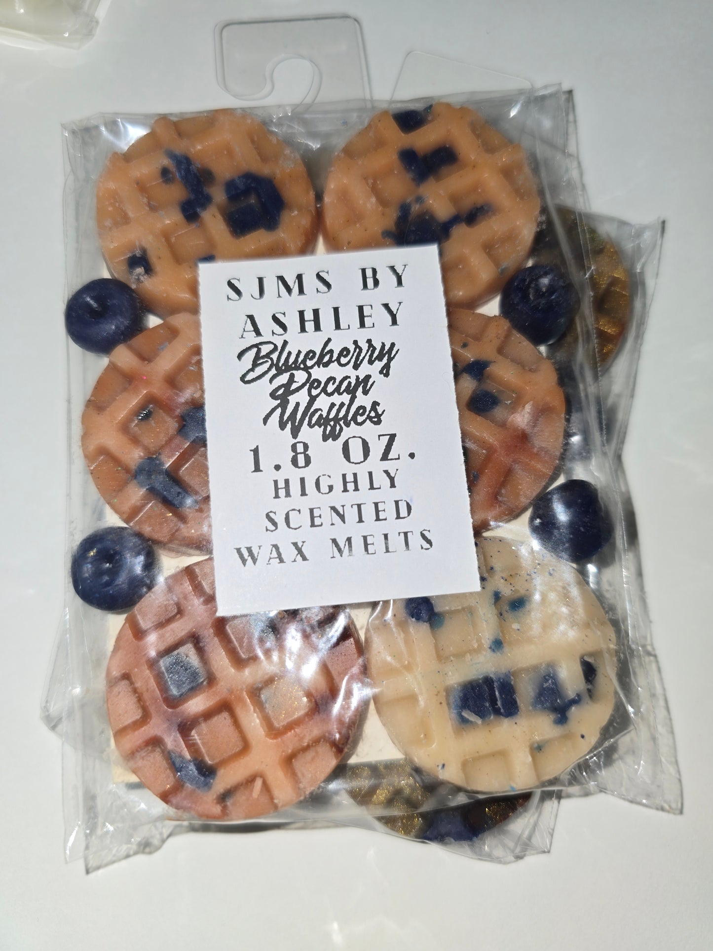 Blueberry Pecan Waffles